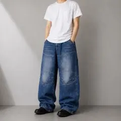 Gstar raw　ジースターロー　デニムパンツ　バギー　ジーンズ　W33のサムネイル