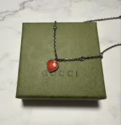 7/5大幅値下げ【美品】GUCCI ハートモチーフ ネックレス - メルカリ