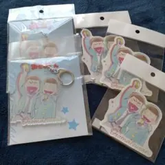 おそ松さん おそ松＆チョロ松 アクキー＆ステッカーセット