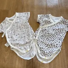 UNIQLO ベビー肌着 ロンパース 2枚セット　70