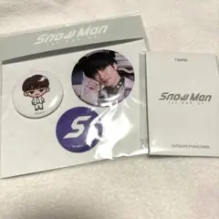 SnowMan台北POPUP 深澤辰哉フォトカ 缶バッジ