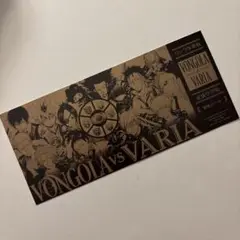 天野明展 入場特典 レプリカチケット リボーン リング争奪戦観戦チケット
