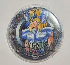 聖闘士星矢 キグナス氷河 ドでか缶バッジ 1点