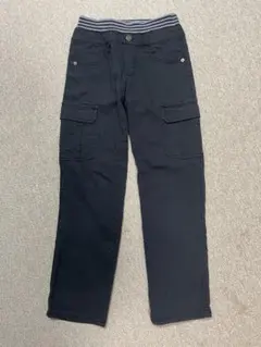 TOP VALU黒 カーゴパンツ 150サイズ