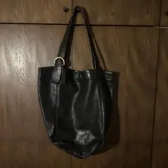 美品⭐︎OLD COACH 4157 USA製 黒 本革 肩掛け ショルダーバッグ