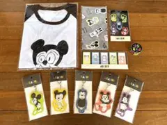 嵐を旅する展覧会 ミッキーマウス 長袖Tシャツ キーホルダー ハンカチ マステ他