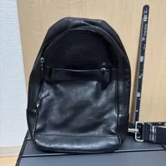 COACH レザーバッグ　ブラック