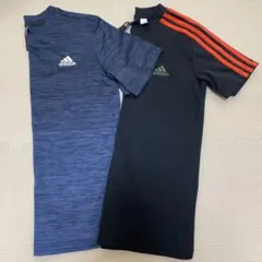 adidas トレーニングTシャツ　160cm ２枚セット