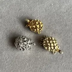 Silverクラスプ３個セット