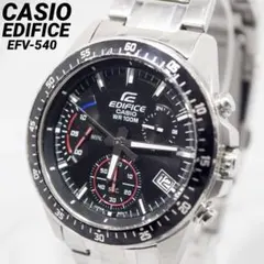 良品 CASIO カシオ EDIFICE クロノグラフ メンズ 新品電池のサムネイル