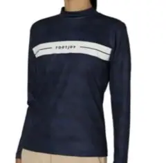 【新品】FOOTJOY フットジョイ レディース モックネックシャツ L