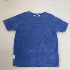 MINGO パイル地 半袖Tシャツ ブルー =-8yのサムネイル