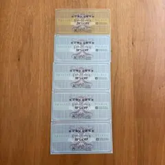 ゼビオホールディングス　株主優待券　20%OFF 10%OFF 5枚セット