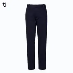 Uniqlo +J コットンテーパードパンツ ネイビー