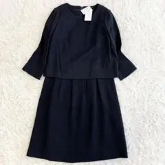 【極美品】アンタイトル　セットアップ　ワンピース　ツイード　大きいサイズ　42