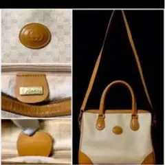 GUCCI グッチ オールドグッチ 2way ショルダーバッグ