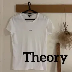 セオリー ロゴカットソー 白 Theoryのサムネイル