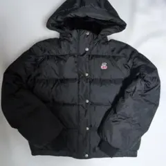 メゾピアノショートダウン　黒　М　さくらんぼ