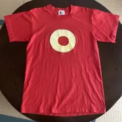 ↑THE HIGH-LOWS↓ バームクーヘン Tシャツ 赤のサムネイル