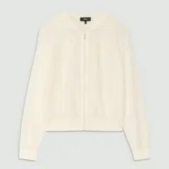 Theory 25SS 新品 ウォッシャブル クロップド丈ジップアップフーディーのサムネイル
