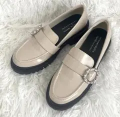 ✨未使用級美品✨ORiental TRaffic厚底ビジューローファー