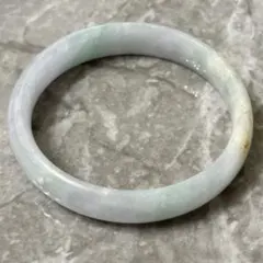 天然】無垢・透明感 水晶 クォーツ バングル 61.6(58〜59の方にお勧め 