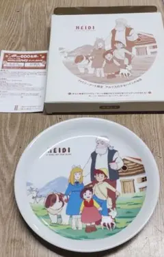 【新品未使用】アルプスの少女ハイジ　ワンプレートディッシュセット（4枚） 2025年最新】アルプスの少女ハイジ 食器の人気アイテム - メルカリ