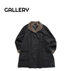 Vintage 90s 配色 ステンカラーコート 2WAY バイカラー【美品】