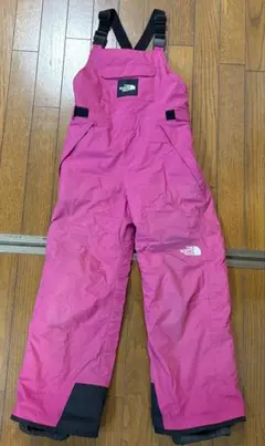 THE NORTH FACE ノースフェイス ビブパンツ　ピンク 140のサムネイル
