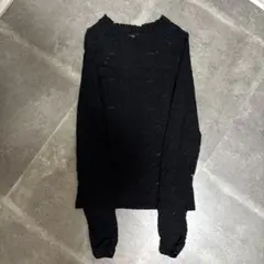 【美品】beatrice 長袖 レース トップス ブラック 38のサムネイル