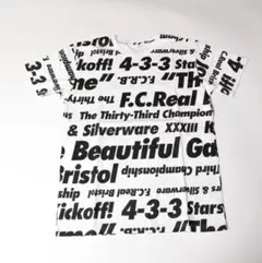 新品 ブリストル Tシャツ モノグラム調レタリング・デザイン 超人気作