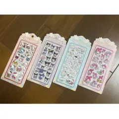 サンリオ　アクリルシール ４種セット
