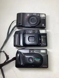 ジャンク　FUJI MINOLTA他フィルムカメラ 3台セット まとめ売りのサムネイル