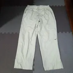 NIKE ナイキ ナイロンパンツ ベージュ XL