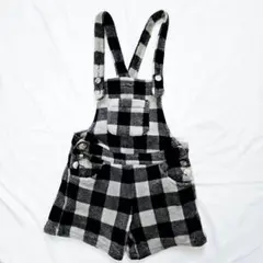 チェック柄サロペット 160サイズ