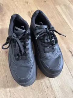 ZARA ブラック チャンキーソール　スニーカー　35 22.5cmのサムネイル