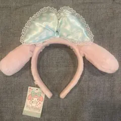 マイメロディ リボン付き耳カチューシャ