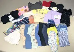 ベビー服セット 30点 80〜90サイズ 女の子 まとめ売り 春夏服