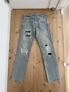 希少 Levi's 501 150th W28 L32 ライトブルー　セルビッチのサムネイル