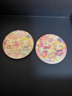 プリキュアカフェ ランダムホログラム缶バッジ わんだふるプリキュア 2個セット