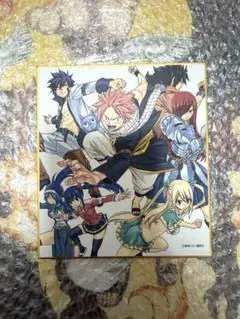 FAIRY TAIL フェアリーテイル連載20周年記念版画展示販売会 ミニ色紙