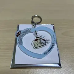 サンリオ　ゆらゆらアクリルキーホルダー　ポムポムプリン シナモロール