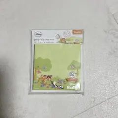 ディズニー バンビ はこにわメモ ポップアップメモ