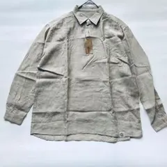 美品】ヤンマ産業 リネンビッグシャツロング - メルカリ