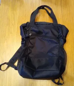 ワークマン 撥水2WAYポケッタブルトート ブラック