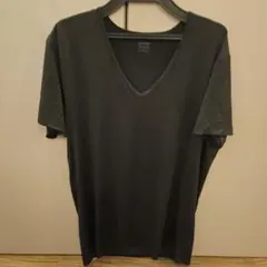 エアリズム Vネック Tシャツ Lサイズ ブラック