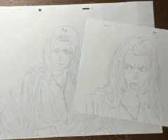 BLEACH アニメ直筆 セル画 松本乱菊 2種 - メルカリ