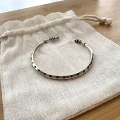 【新品】カレンシルバー　バングル　ユニセックス　#2のサムネイル