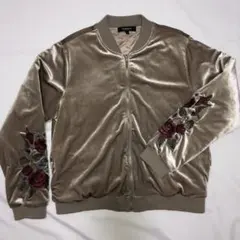 Doublefocus レディース アウター エムエーワン／ベロア生地／刺繍