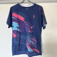 GOSEN ソフトテニスウェア Tシャツ ネイビー ピンクのサムネイル